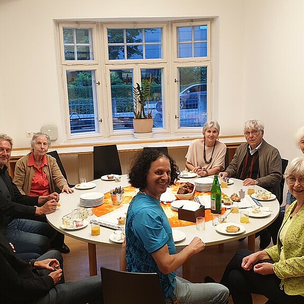 Fröhliches Beisammensein